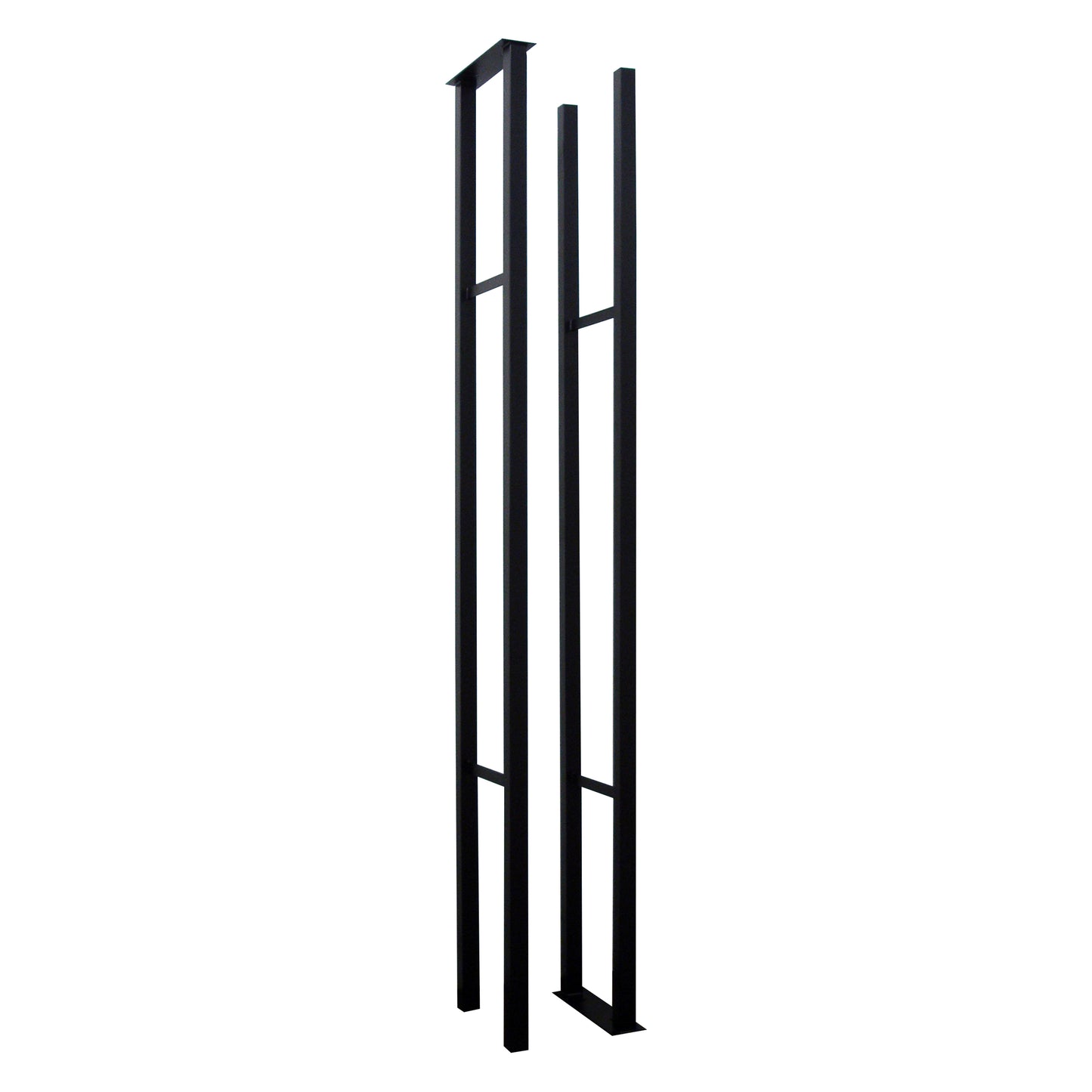 Vinotemp Epicureanist Floor to Ceiling Frame, 5 1/2"W x 2"D x 60"H, in Black (EP-RACKFC-B)