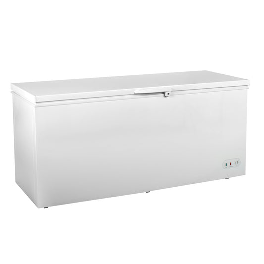 Maxx Cold Select Series Chest Freezer with Solid Top, 71.3"W, 19.4 cu. ft. Storage Capacity, Locking Lid, Garage Ready, in White (MXSH19.4SHC)