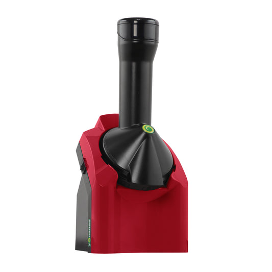 Yonanas Classic Vegan Non-Dairy Frozen Fruit Soft Serve Dessert Maker with 36 Recipe Book, in Red (IC0902RD13)