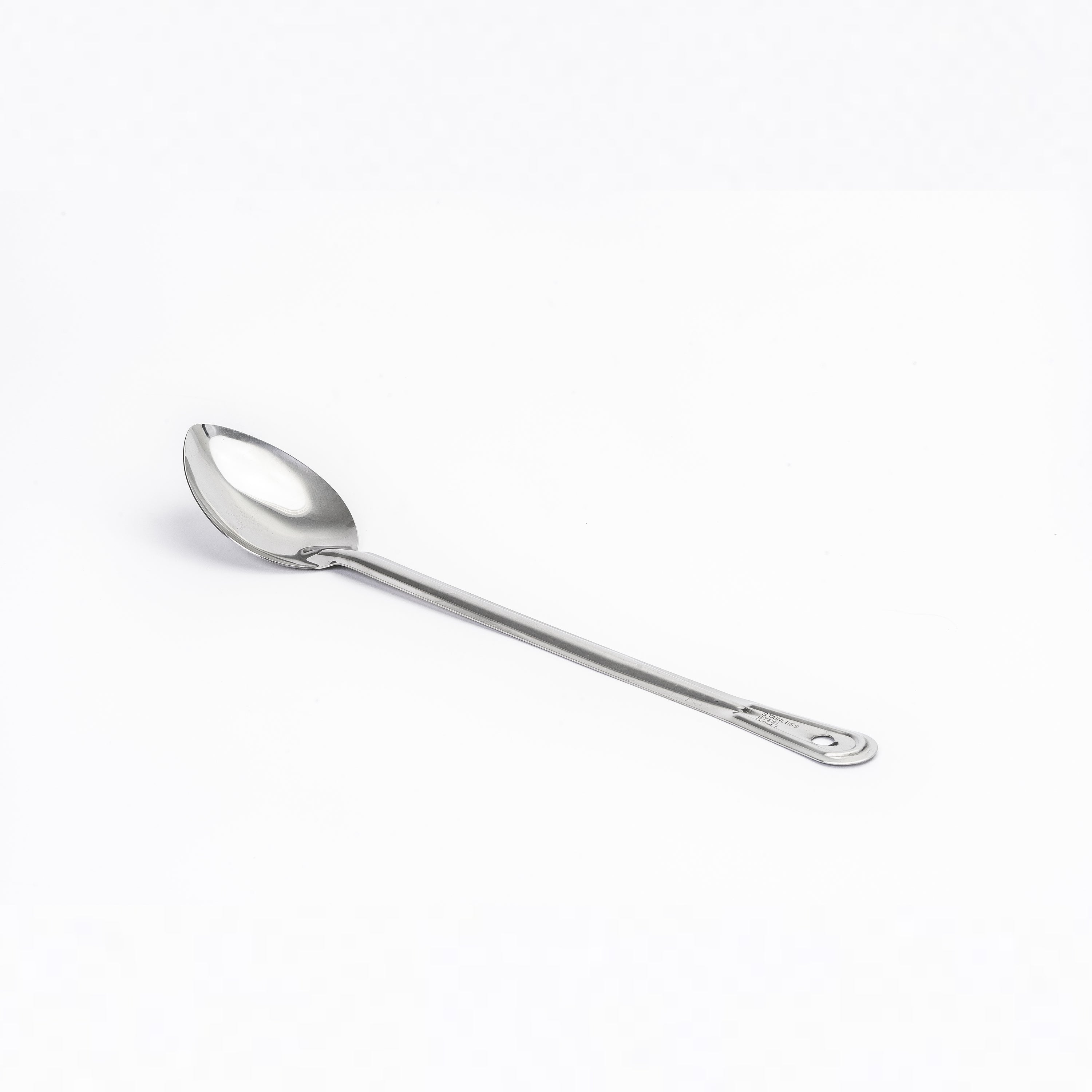 Adcraft DSO-15 Spoon Solid, 15 Inch, Stainless Steel