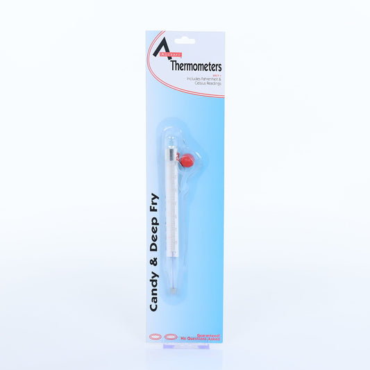 Adcraft DFCT-1 Deep Fry/Candy Thermometer with Red Ball