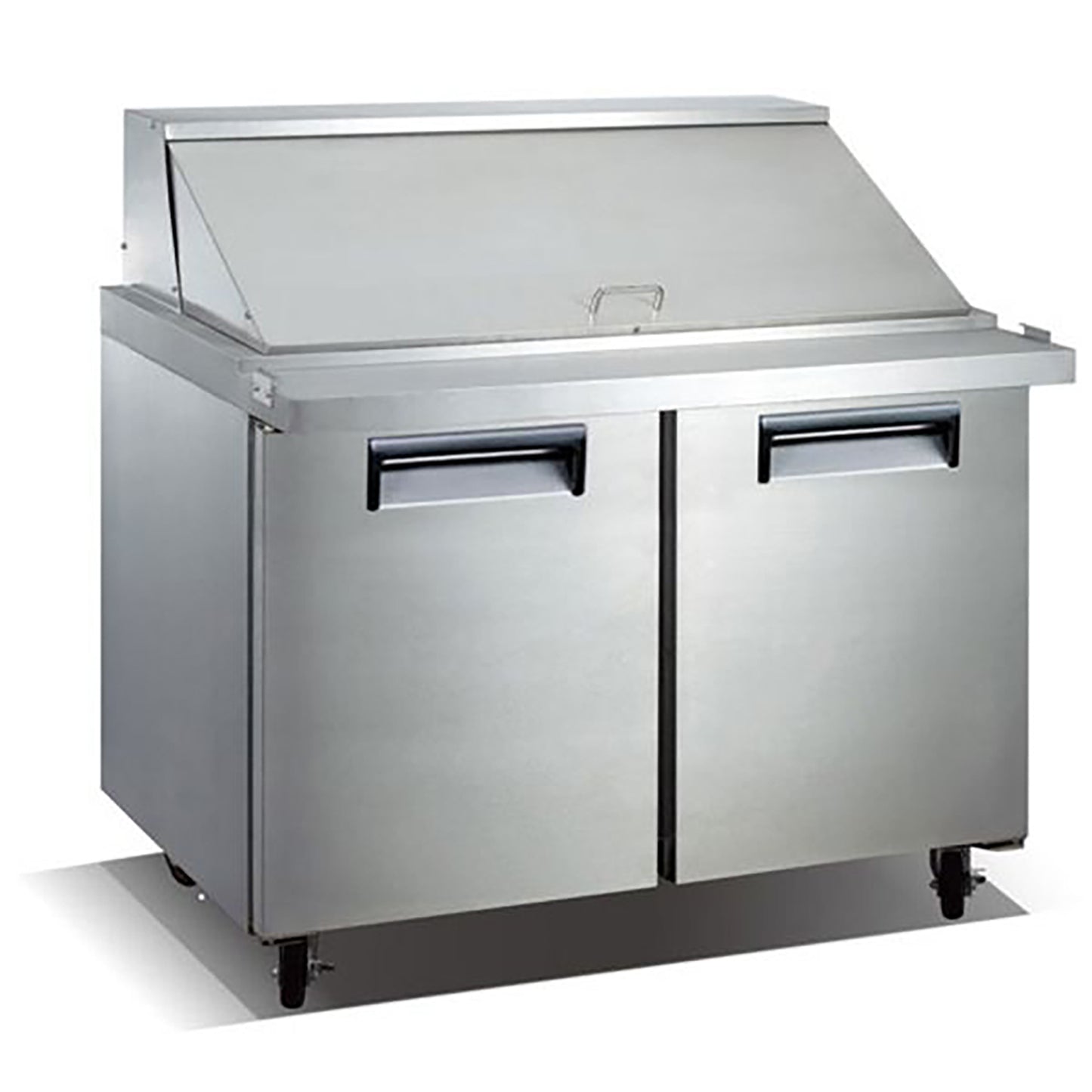 GRISTA Refrigerated Mega Top Salad/Sandwich Prep Table - 2 Door, 60"