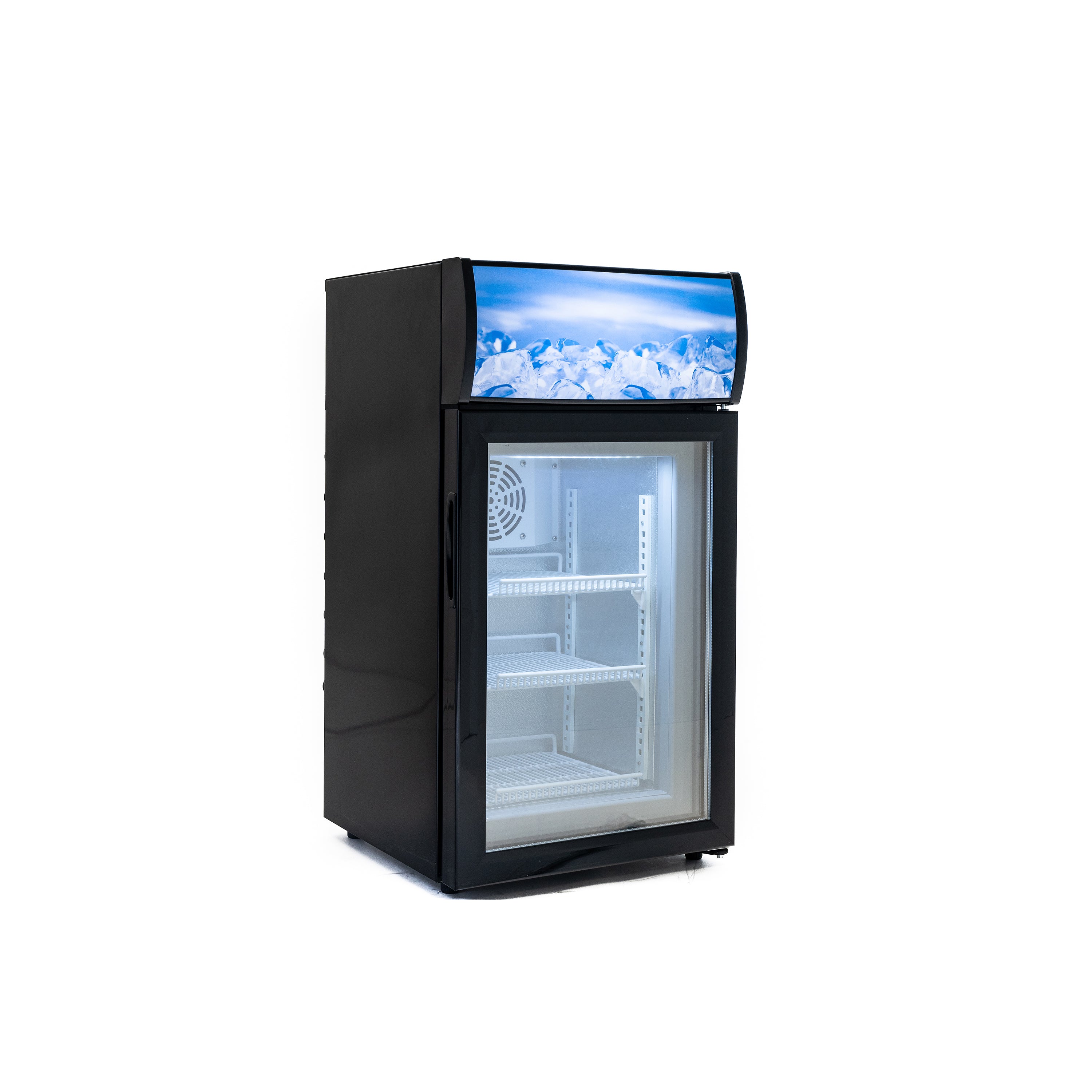 Black Diamond Countertop Display Freezer 1.4 Cu Ft