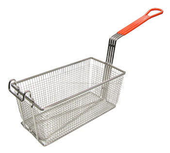 Adcraft FBR-12651 Fry Basket, Orange Handle